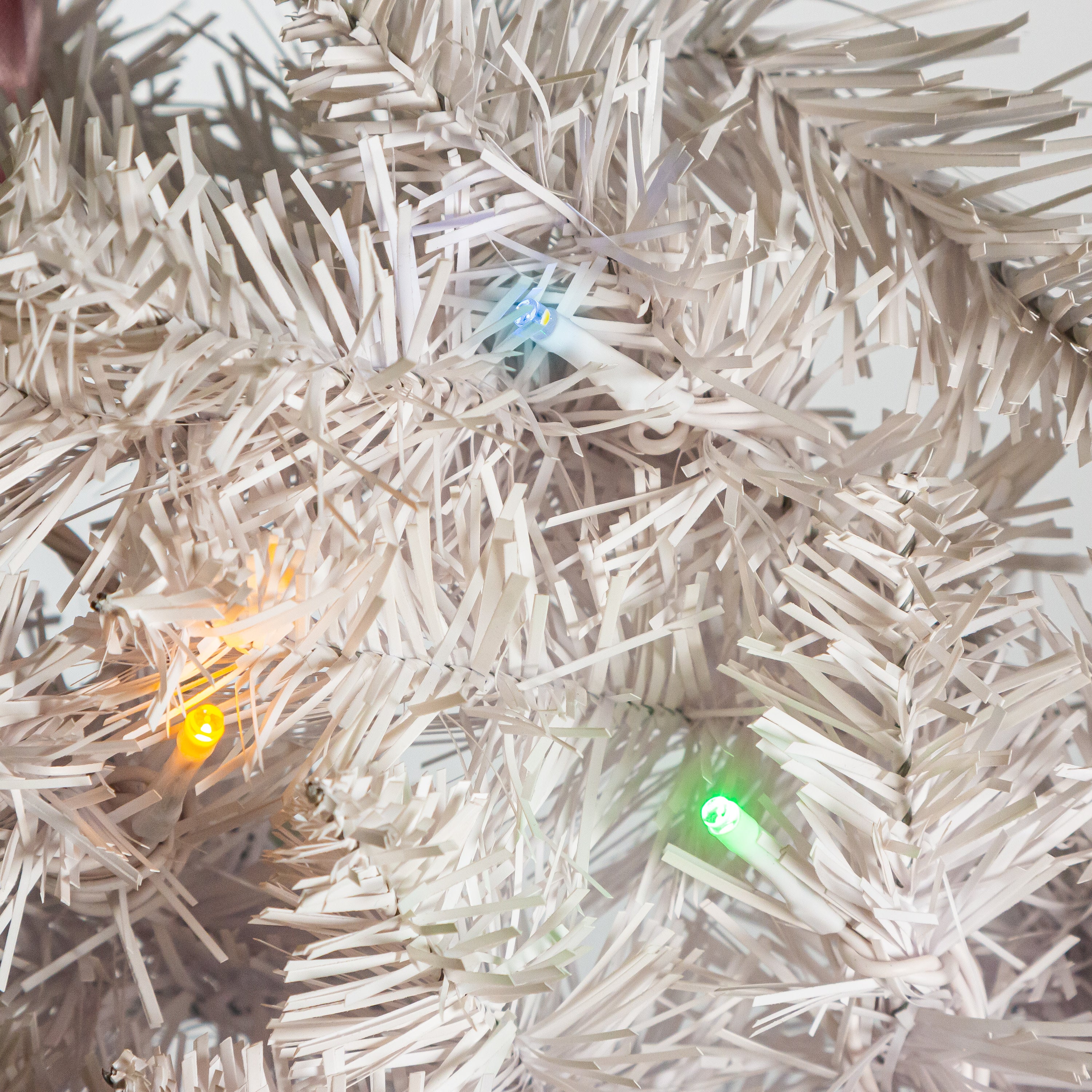 Sterling Charming 24 Inch Prelit PVC Tips Wreath with 50 Warm White LED Lights